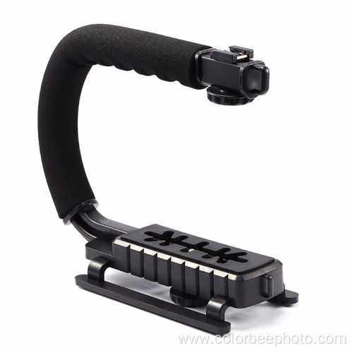 Camera Phone Handle Stabilizer Mount flash bracket